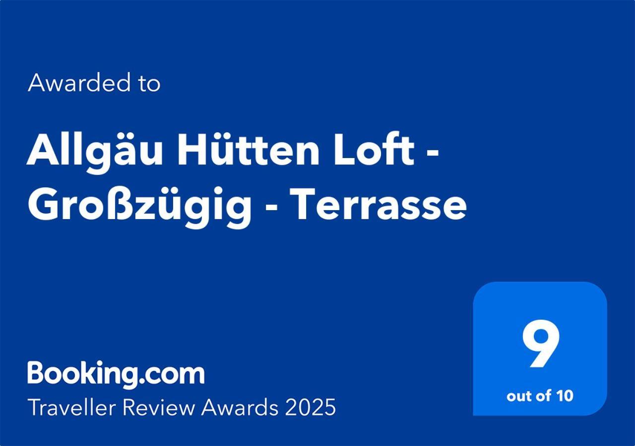 Buchenberg  Allgaeu Huetten Loft - Grosszuegig - Terrasse מראה חיצוני תמונה